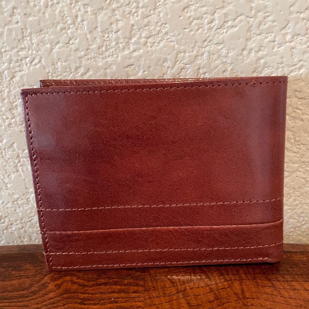 Sergio Tacchini Brown Leather Wallet - Picture 7 of 9